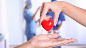 Krankenhaus mit Herz, suprapubischer Dauerkatheter