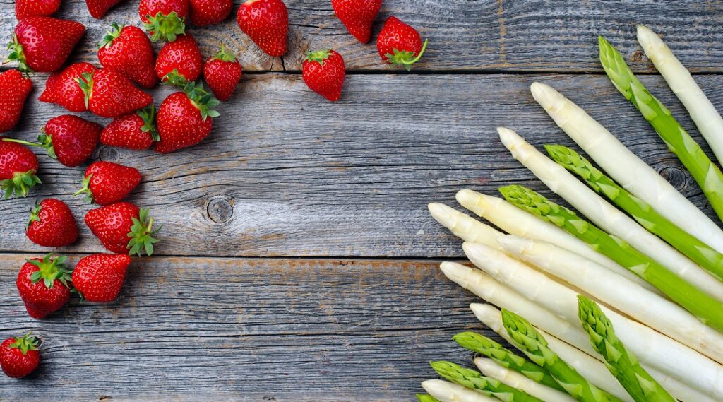Erdbeeren und Stoma, Spargel und Stoma