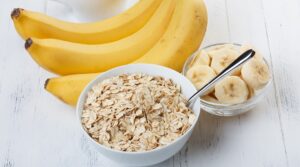 Haferflocken und Bananen, High Output Stoma, Stuhleindickungsmittel