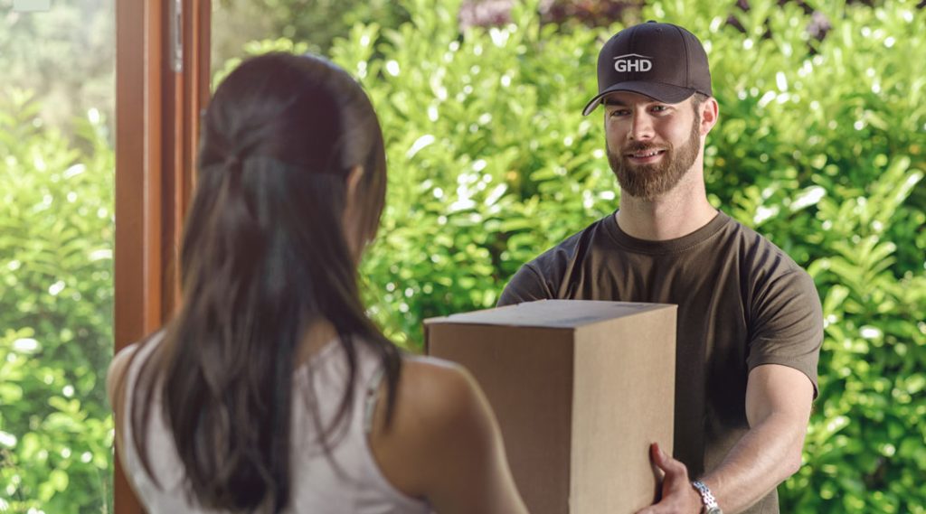 Produktlieferung, GHD Logistik