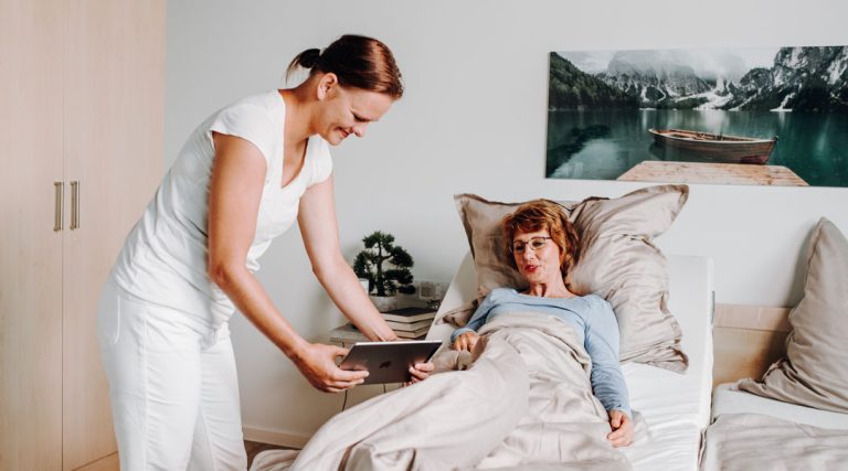 Homecare Versorgung bei der GHD, Homecare
