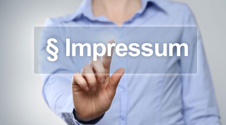 Impressum der GHD, Impressum