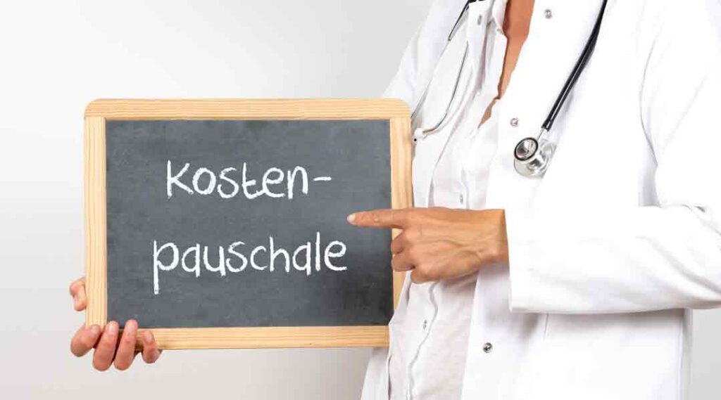 Kostenpauschale beachten, Neukunde
