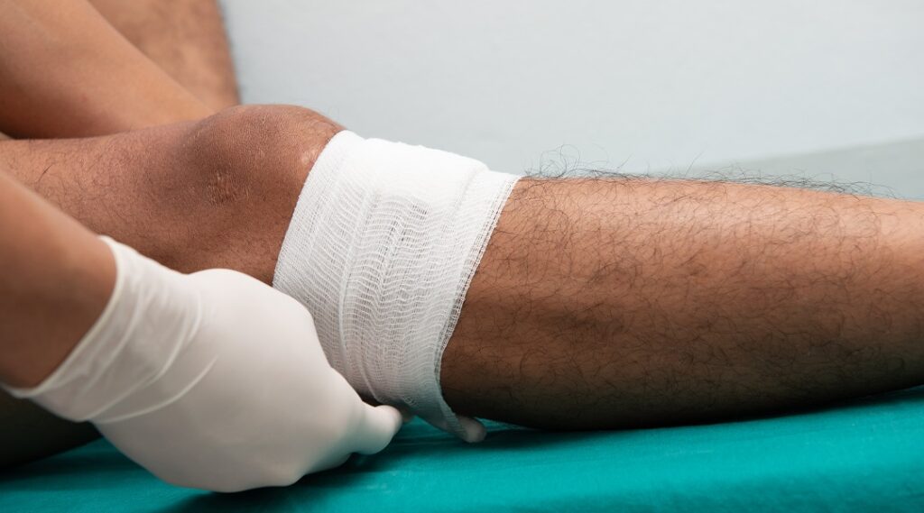 chronische Wunden, Verband, Wundversorgung