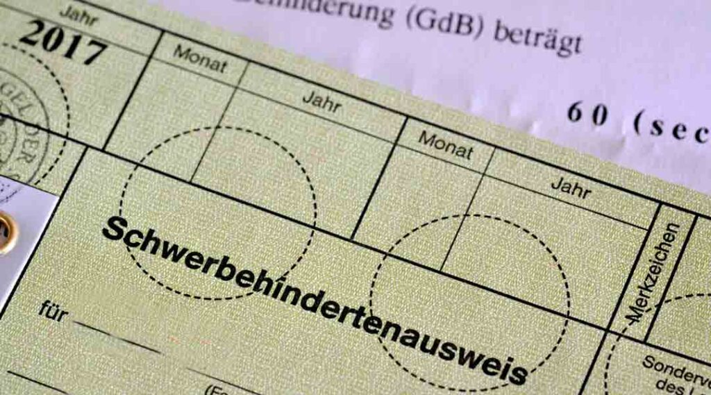 Schwerbehindertenausweis für Stomaträger
