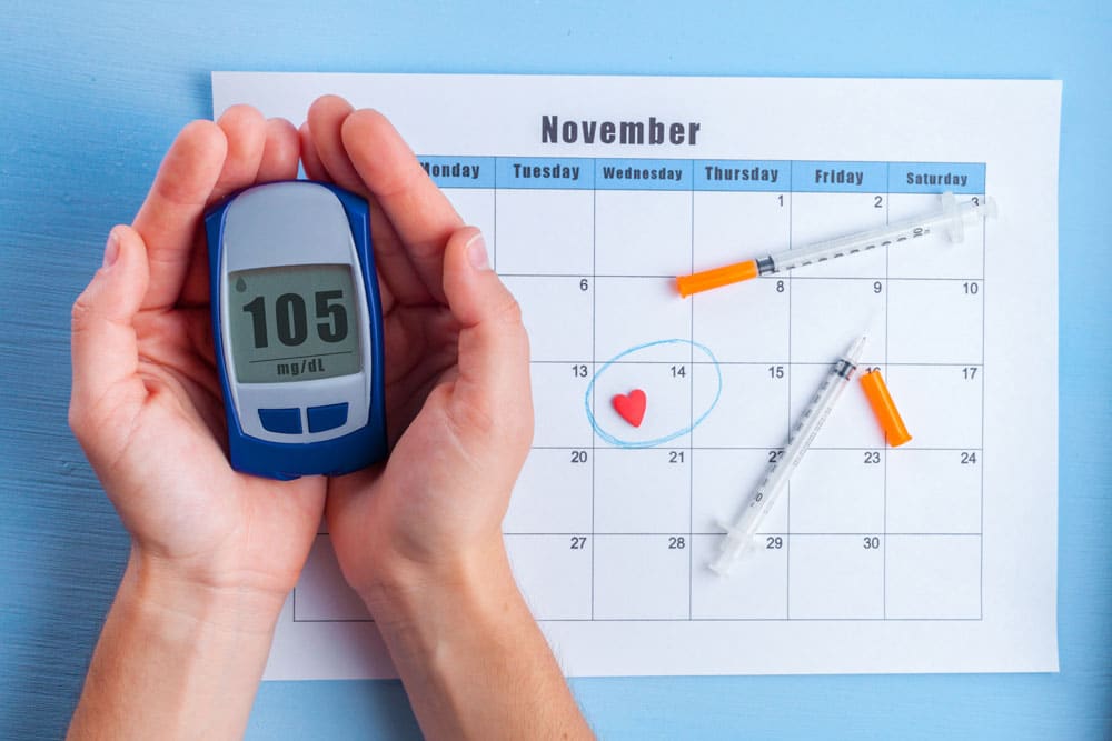 Welt Diabetes Tag 14 November